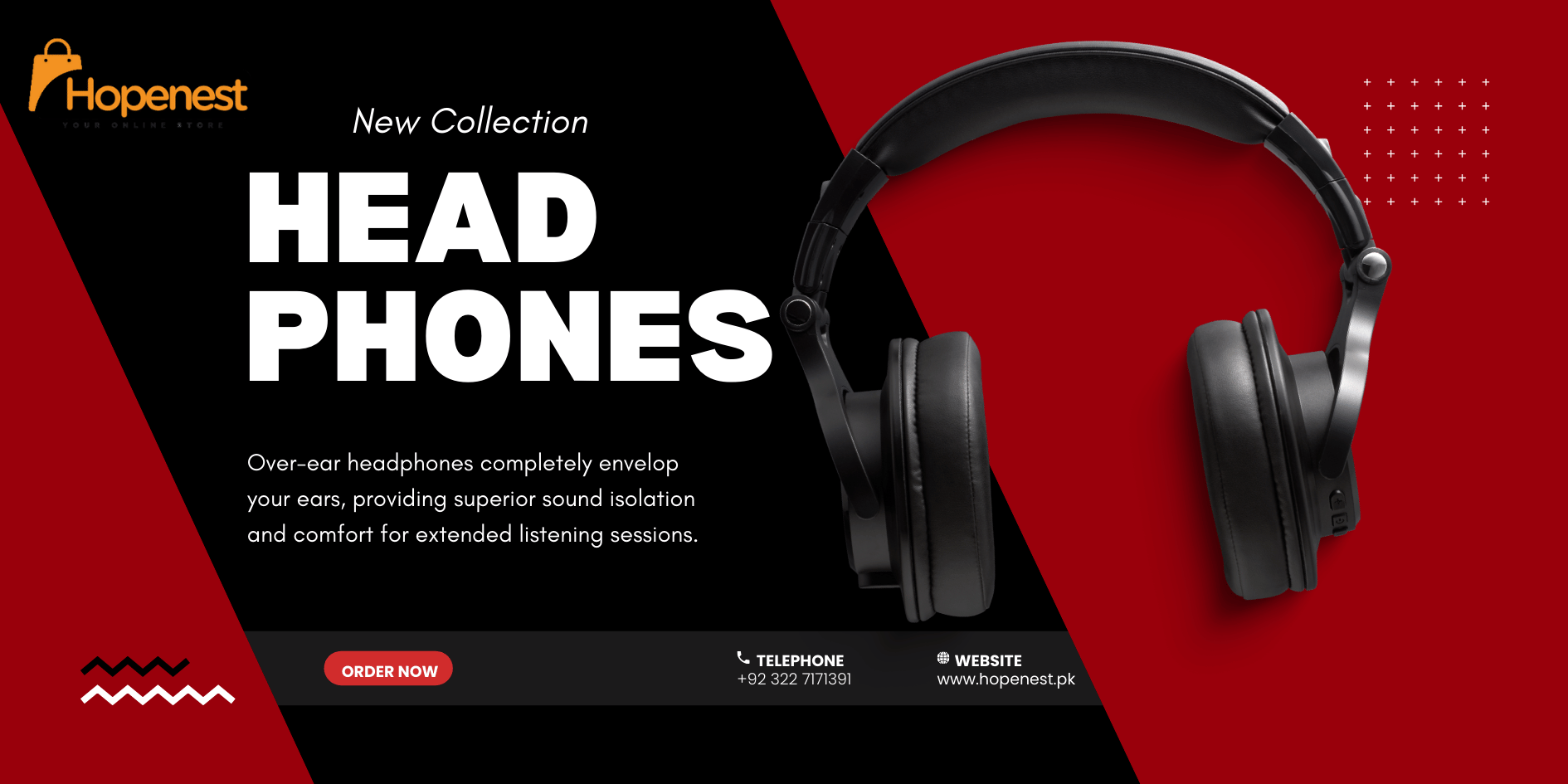 Latest Headphones available at hopenest.pk