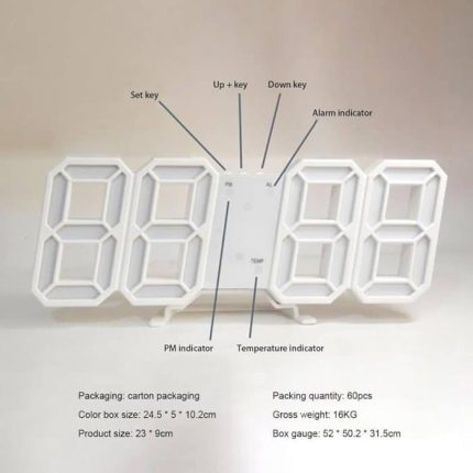 digital wall clock 2