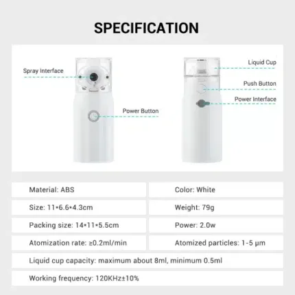 portable chargeable nebulizer 4