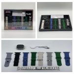 smart watch with 10 stripes