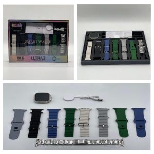 smart watch with 10 stripes